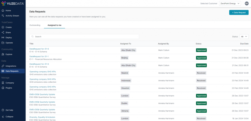 Customer-defined privacy