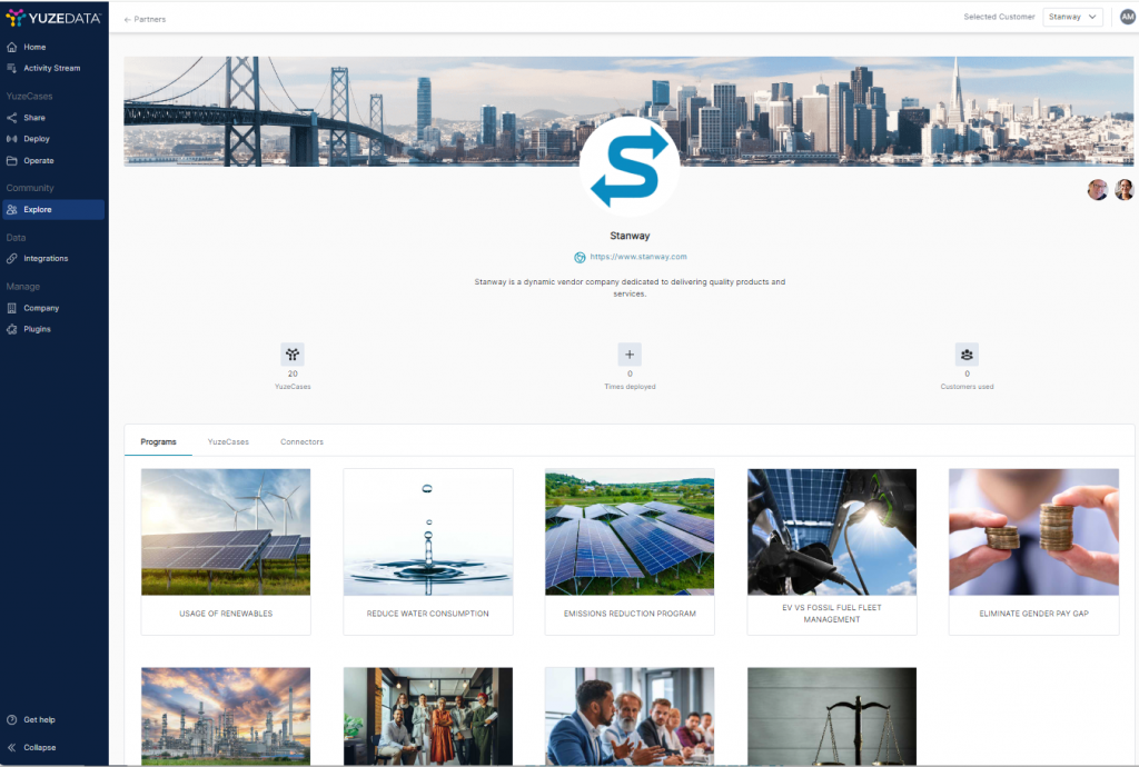 Showcase your connectivity