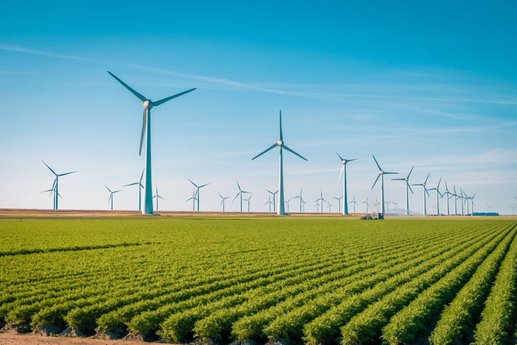 Wind farm control room monitoring